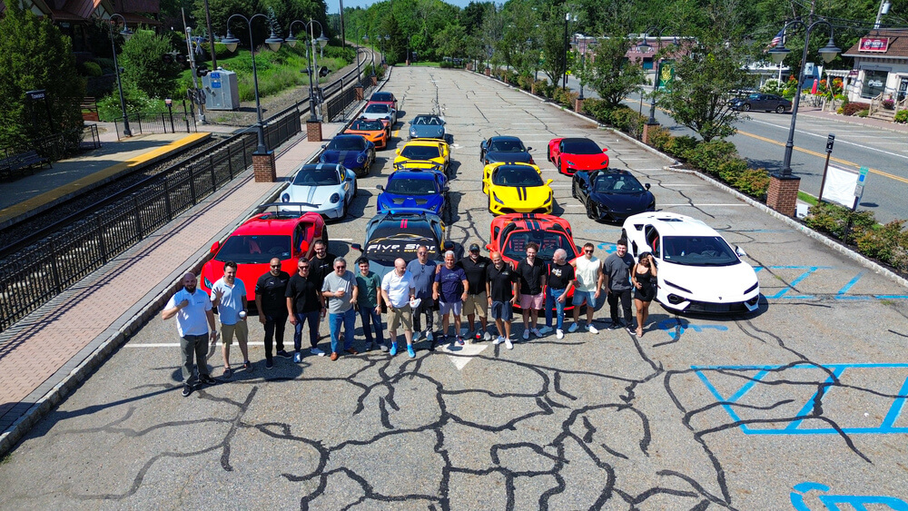 Five Star community event with exotic cars