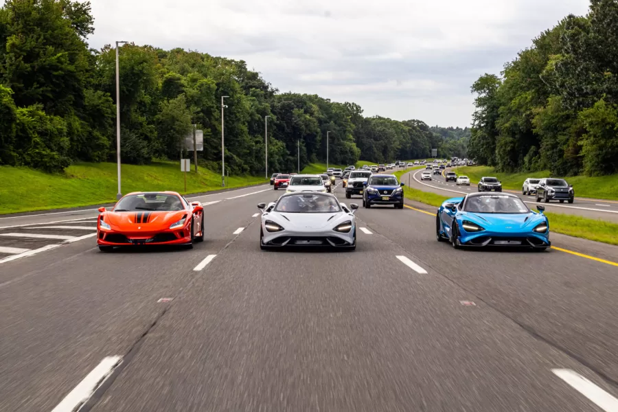 Five Star Exotic Cars group drive