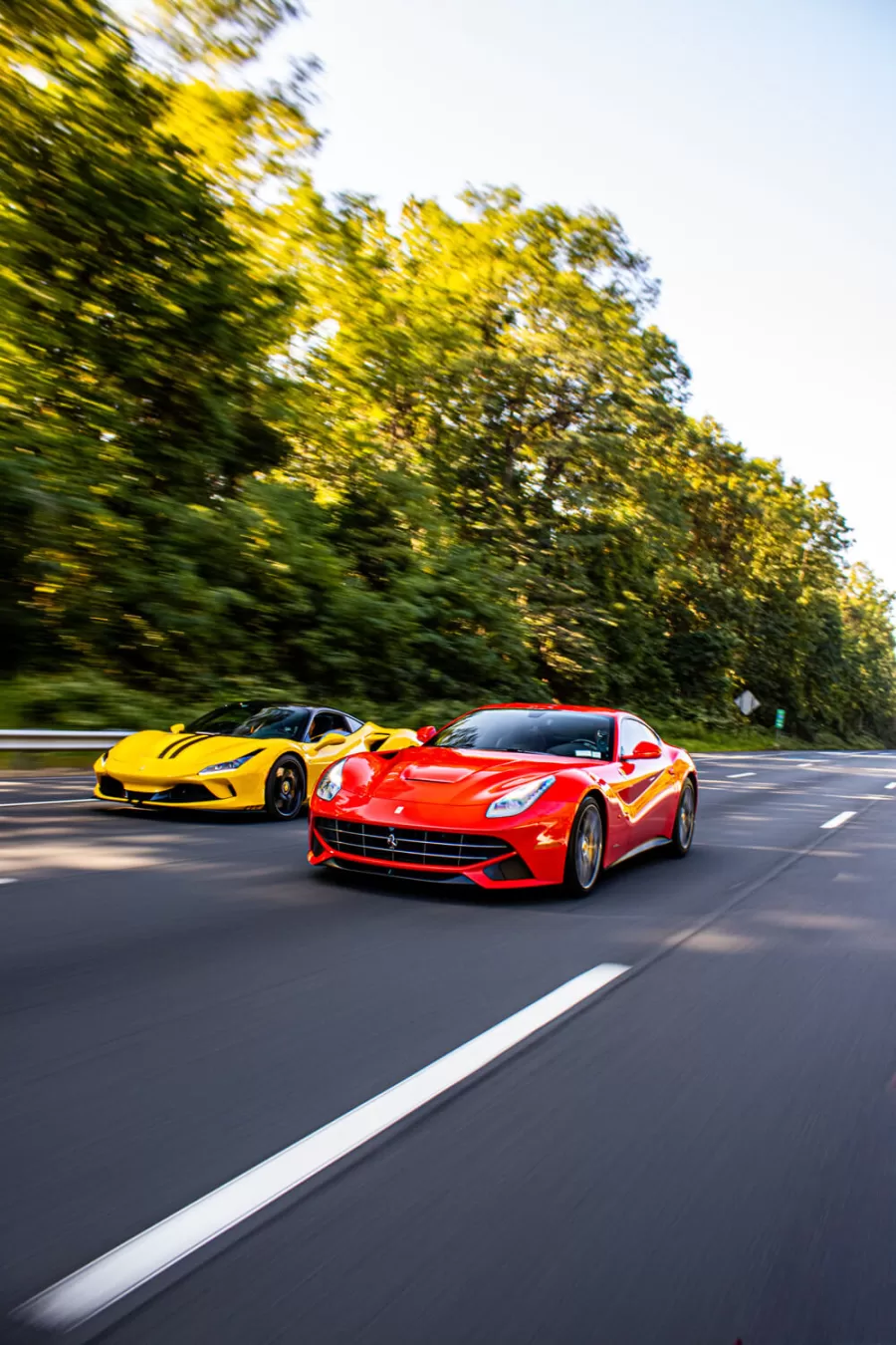 Five Star exotic cars on the road