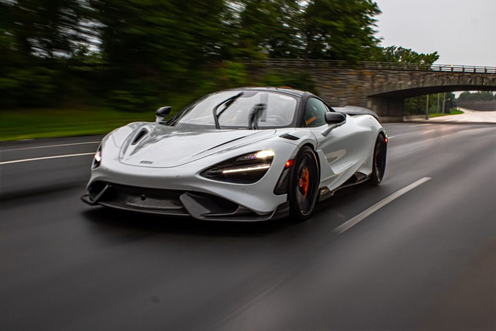 Five Star Exotic Cars convoy moment