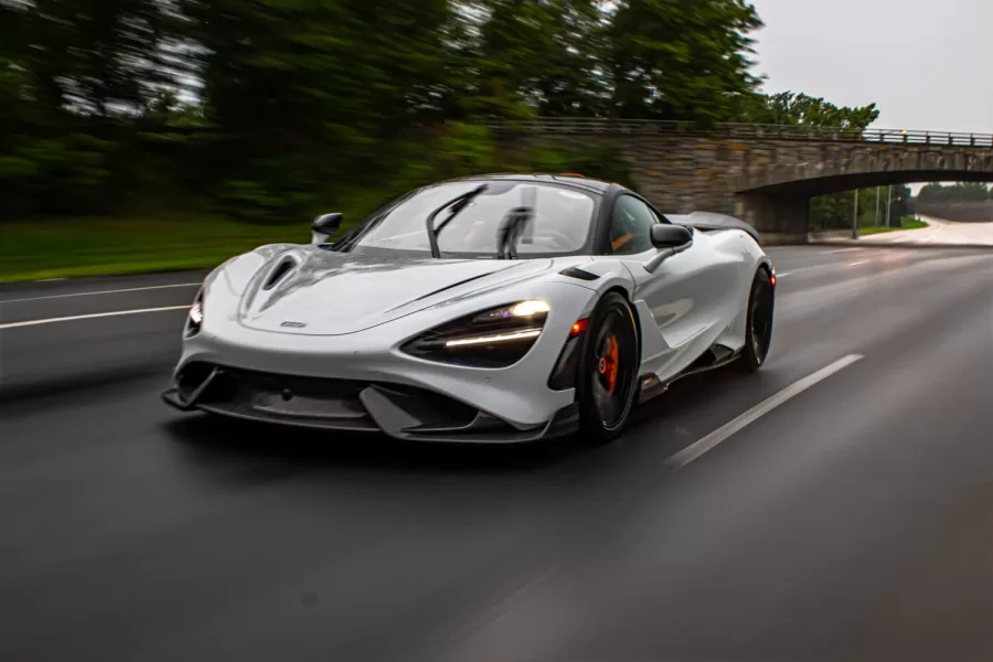 Five Star Exotic Cars convoy moment